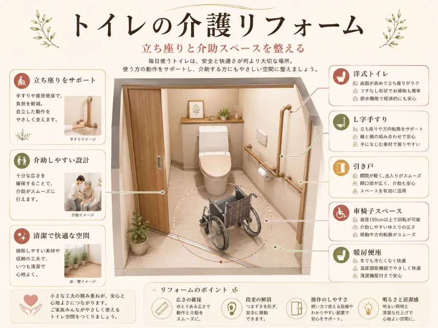 トイレの介護リフォーム