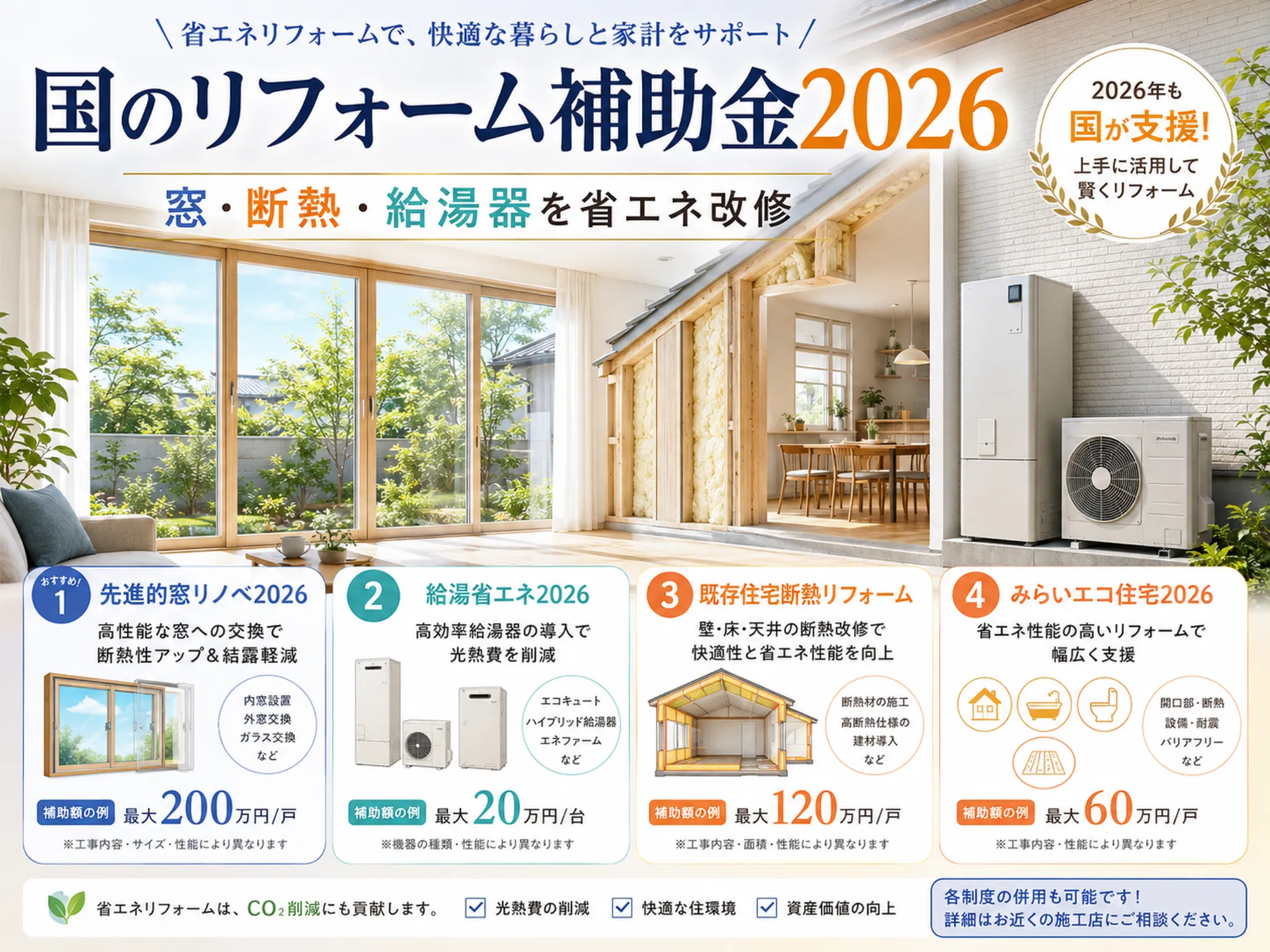 国のリフォーム補助金2026