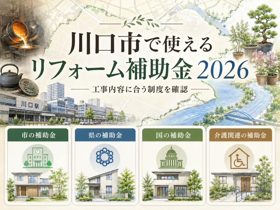川口市で使えるリフォーム補助金2026