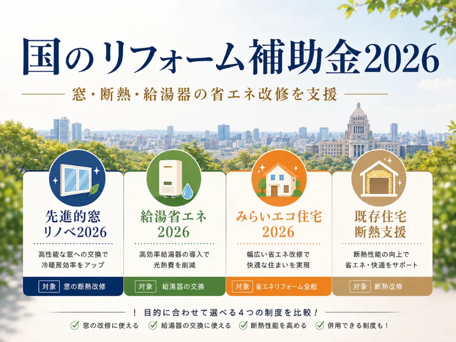 国のリフォーム補助金2026
