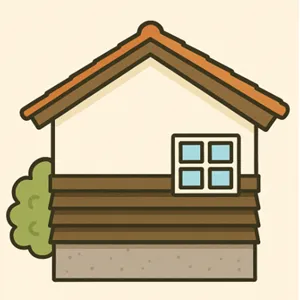 外壁の塗装のイメージ