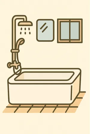浴室のリノベーションイメージ