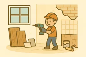 一般的な古民家リノベーションのイメージ