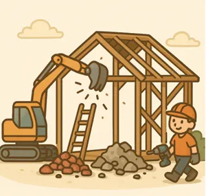 全解体再生リノベーションのイメージ