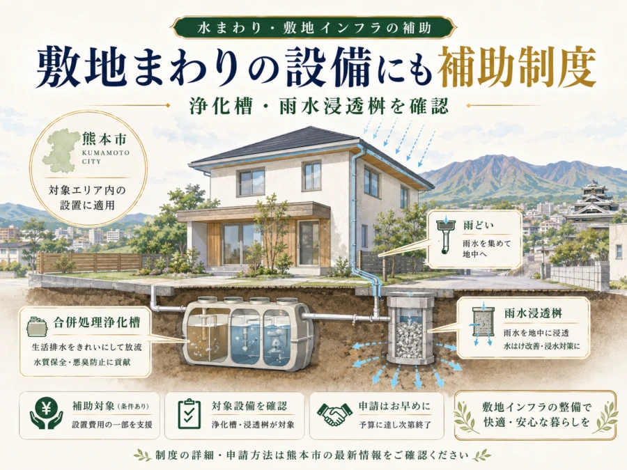 熊本市の合併処理浄化槽設置補助金