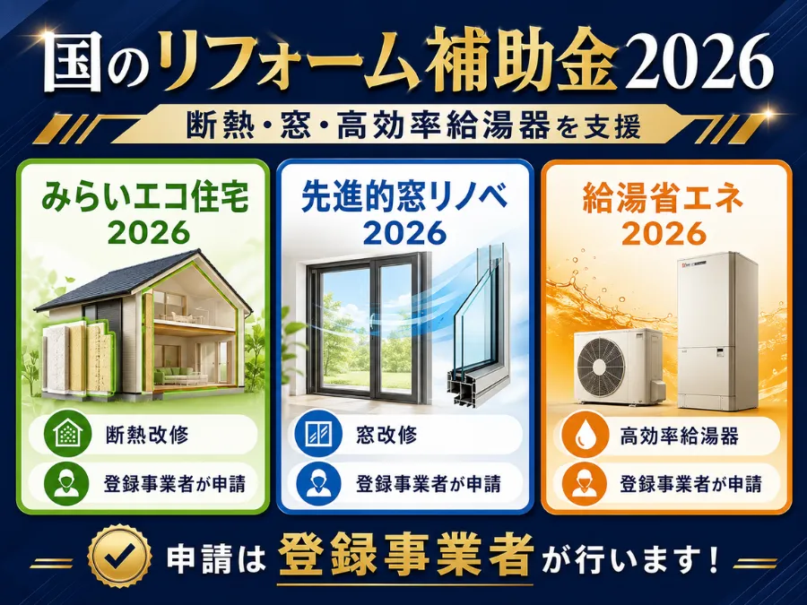 国のリフォーム補助金2026