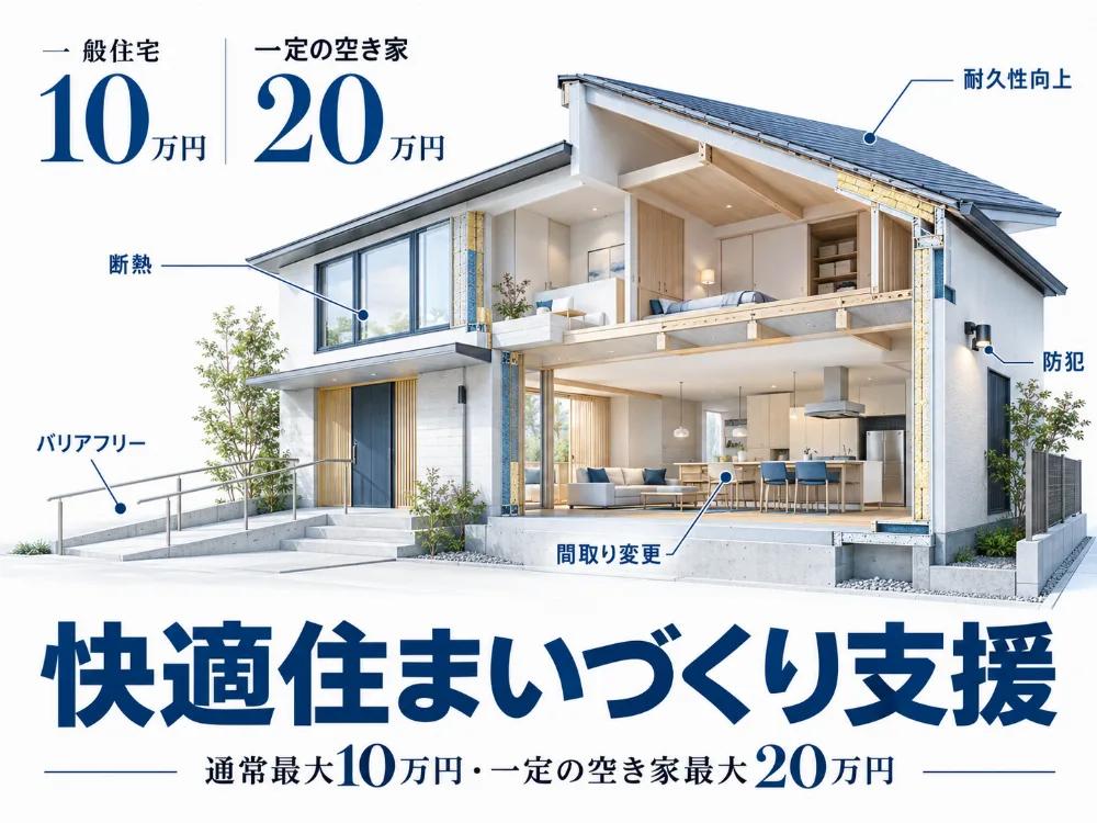 長崎市で利用できるリフォーム補助金一覧