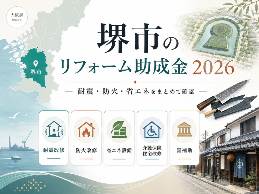 堺市のリフォーム助成金2026