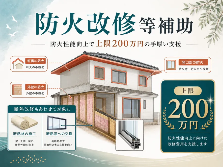 堺市の防火改修等補助