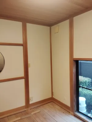 畳を撤去した床の状態