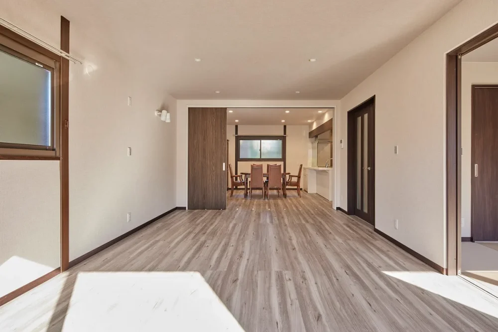 リビングがこんなに綺麗に