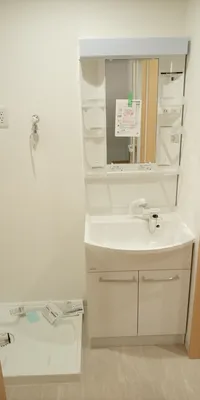 洗面所の仕上がり
